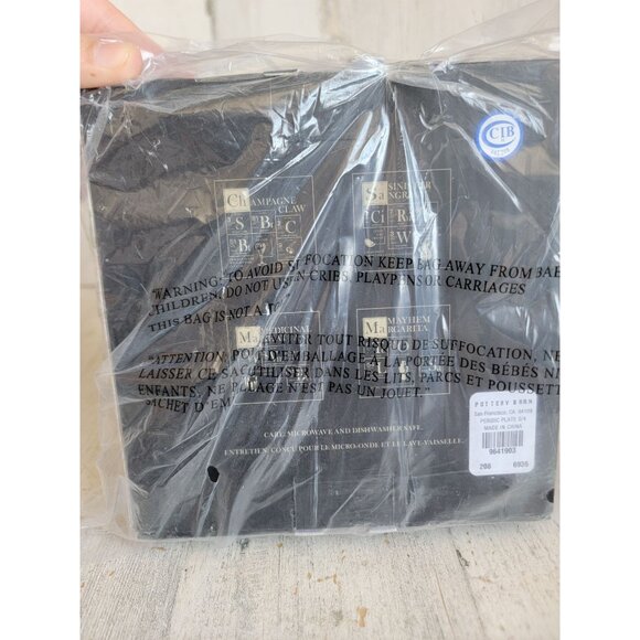 Pottery Barn periodic plates brandy champagne sugar cube bitters Cherry unique - Picture 6 of 8